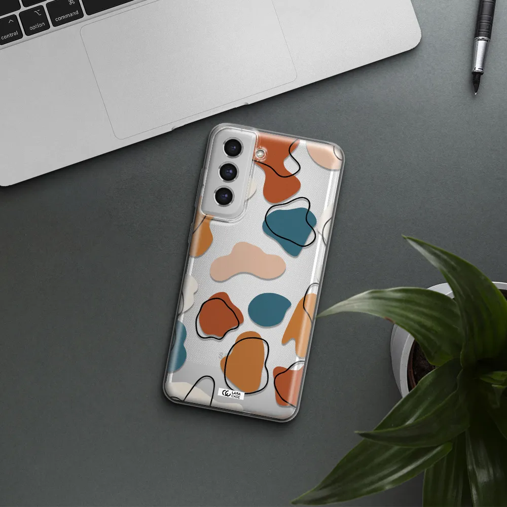 Boho Art Samsung S21 Fe Clear Tpu Case