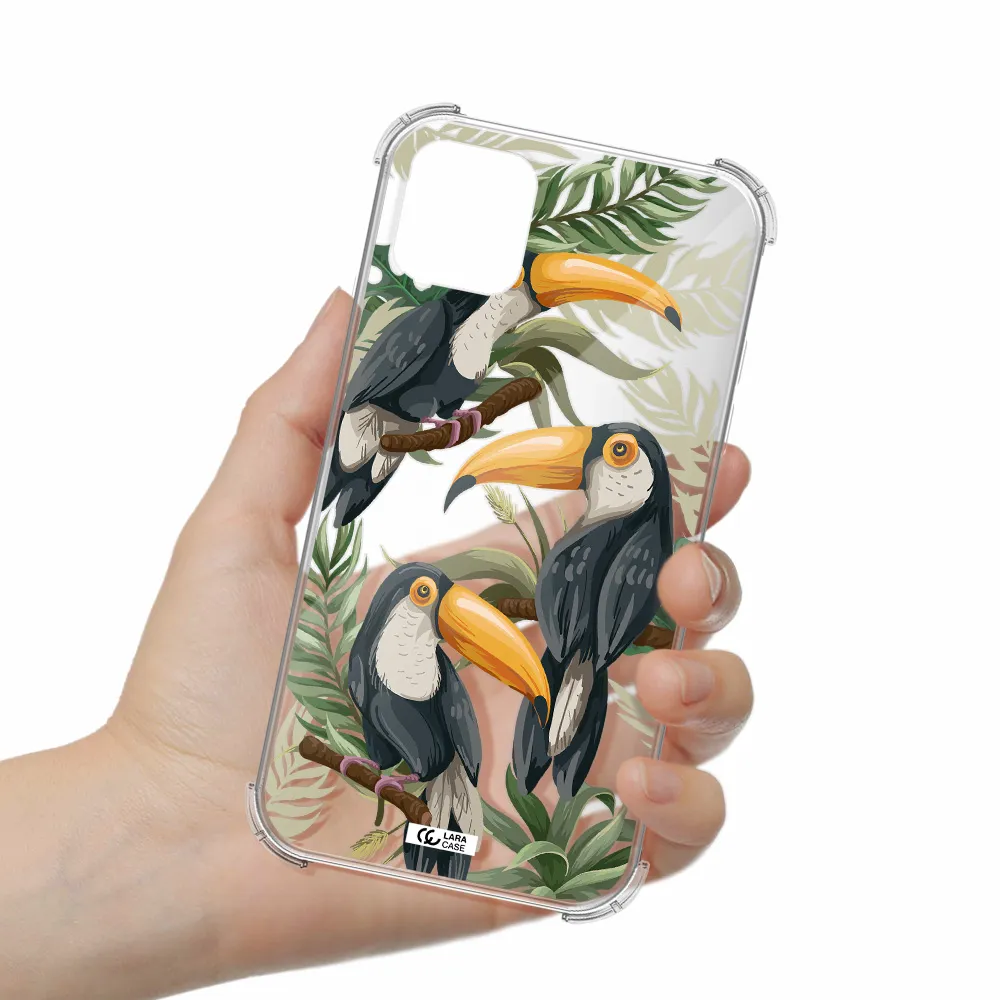 Tropical Bird Apple iPhone 11 Clear PC Case