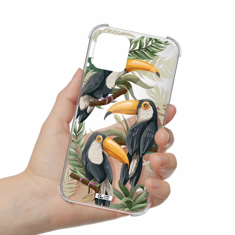 Tropical Bird Apple iPhone 11 pro Clear PC Case