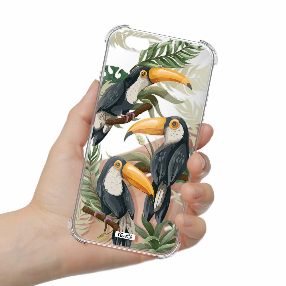 Tropical Bird Apple iPhone 6 Clear PC Case
