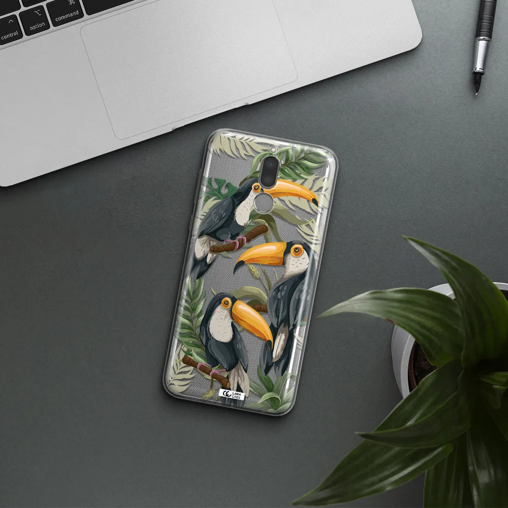 Tropical Bird Huawei Mate 10 Lite Clear TPU Case