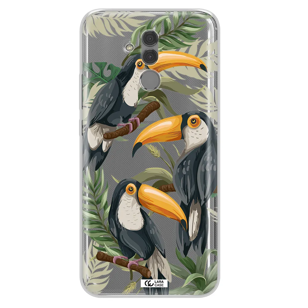 Tropical Bird Huawei Mate 20 Lite Clear TPU Case