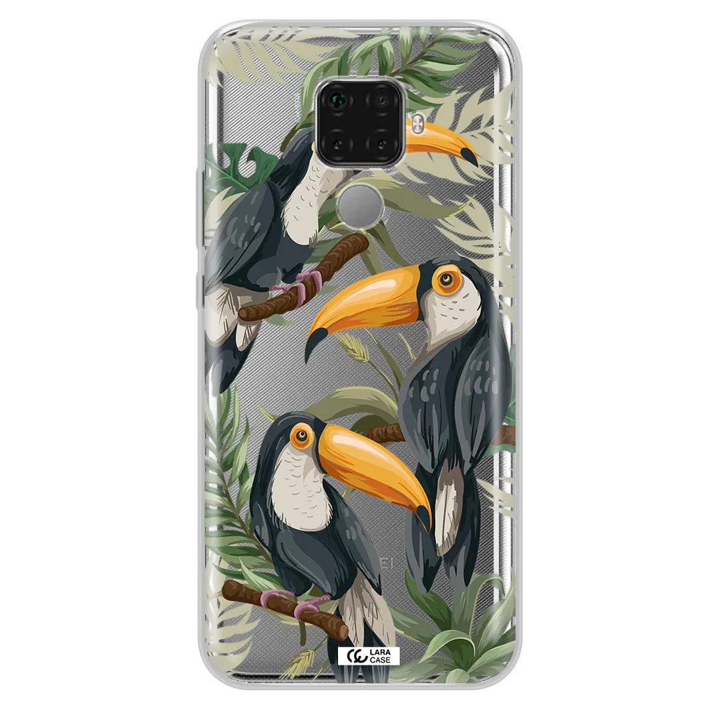 Tropical Bird Huawei Mate 30 Lite Clear TPU Case