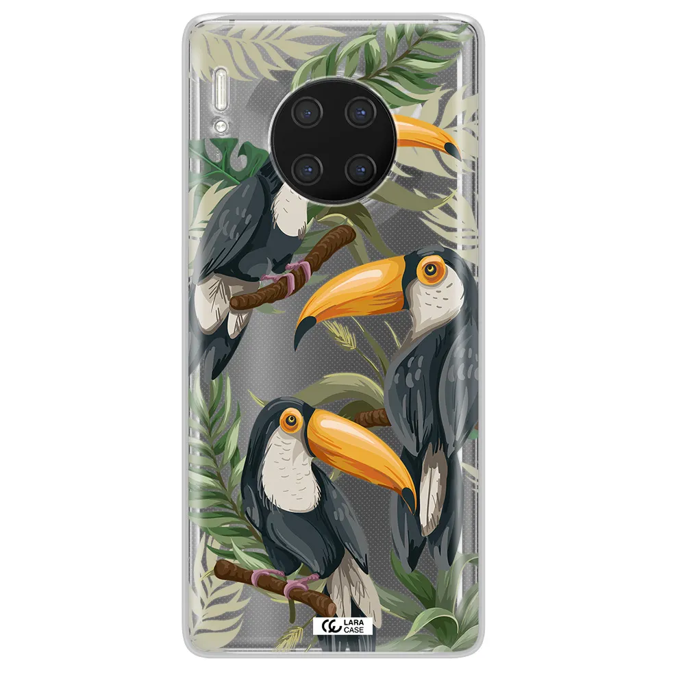 Tropical Bird Huawei Mate 30 Pro Clear TPU Case
