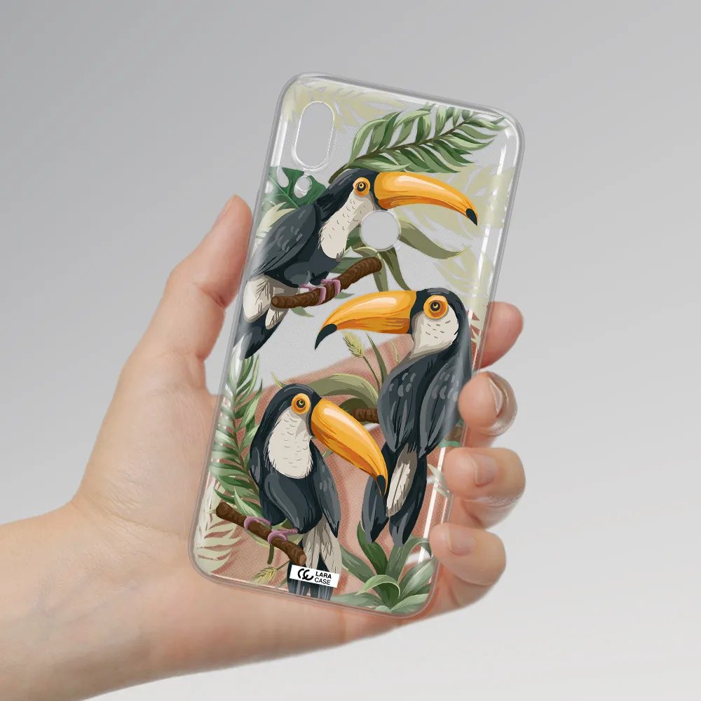 Tropical Bird Huawei P Smart Z Clear TPU Case