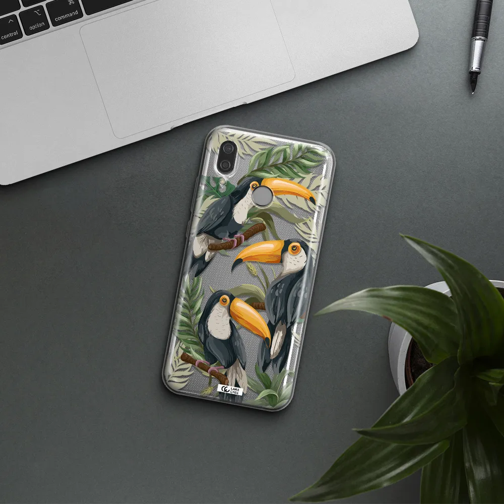 Tropical Bird Huawei P20 Lite Clear TPU Case