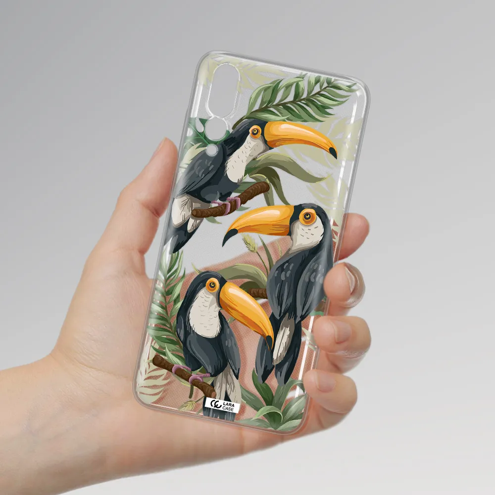 Tropical Bird Huawei P20 Pro Clear TPU Case