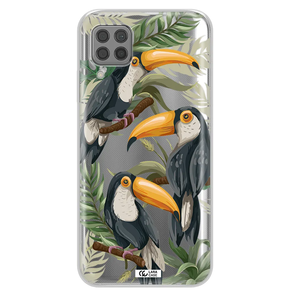Tropical Bird Huawei P40 Lite Clear TPU Case