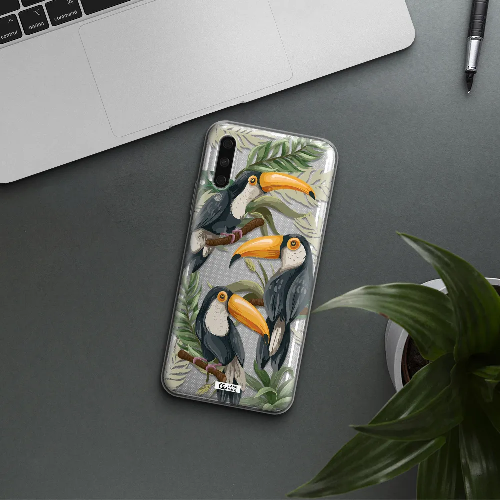 Tropical Bird Huawei Y9S Clear Tpu Case