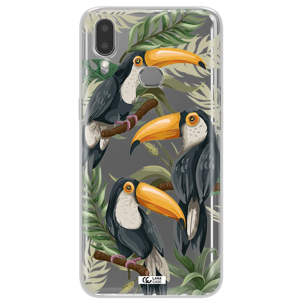 Tropical Bird Samsung A10S Clear TPU Case