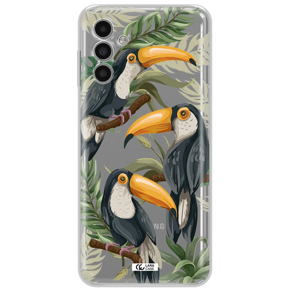 Tropical Bird Samsung A13 5G Clear Tpu Case