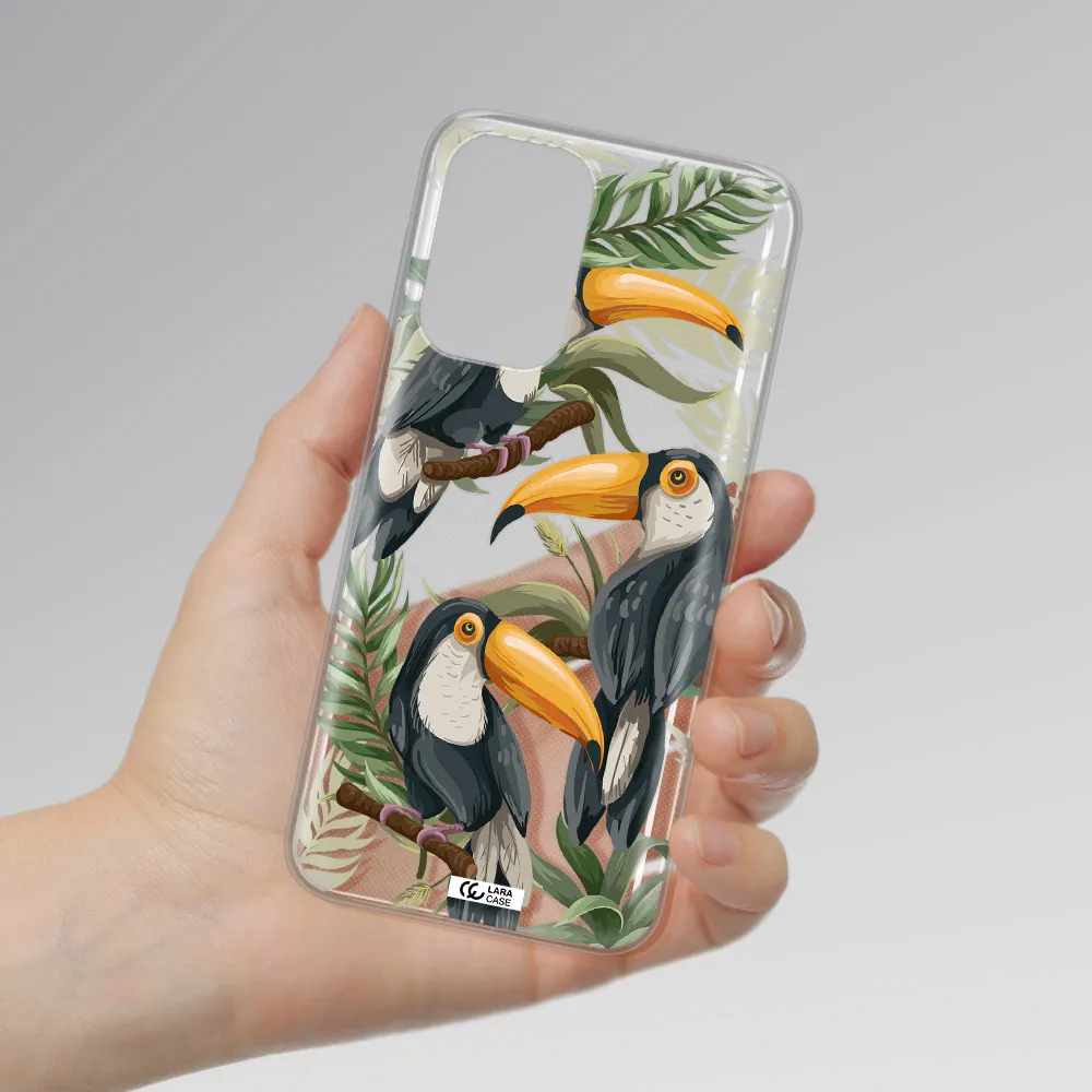 Tropical Bird Samsung A23 Clear TPU Case