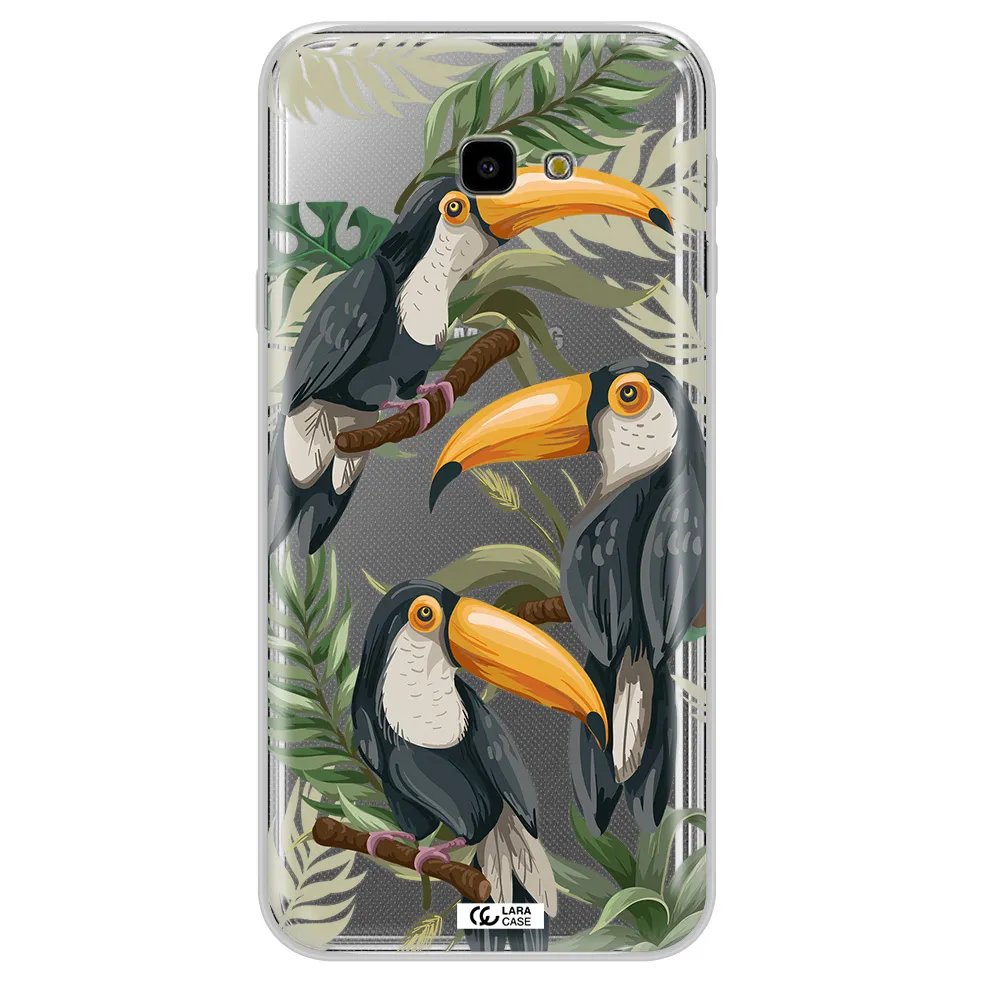 Tropical Bird Samsung J4 Plus Clear TPU Case