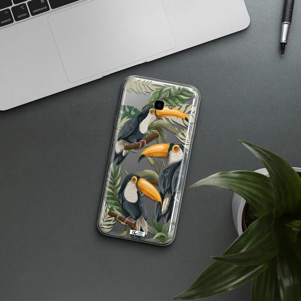 Tropical Bird Samsung J4 Plus Clear TPU Case