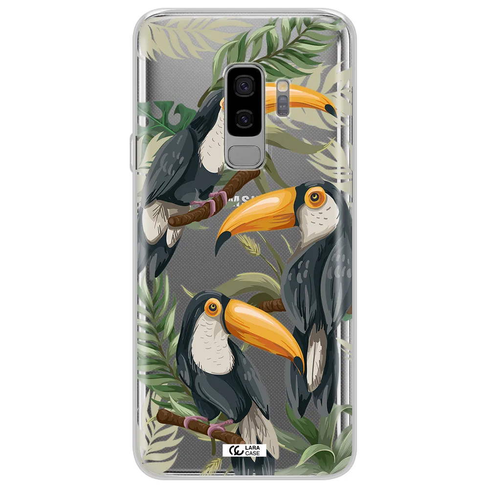 Tropical Bird Samsung S9 Plus Clear TPU Case