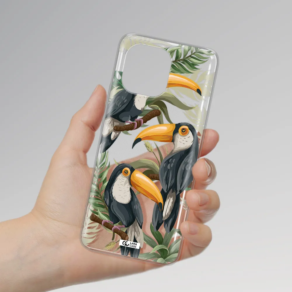 Tropical Bird Xiaomi Mi 11 Clear TPU Case
