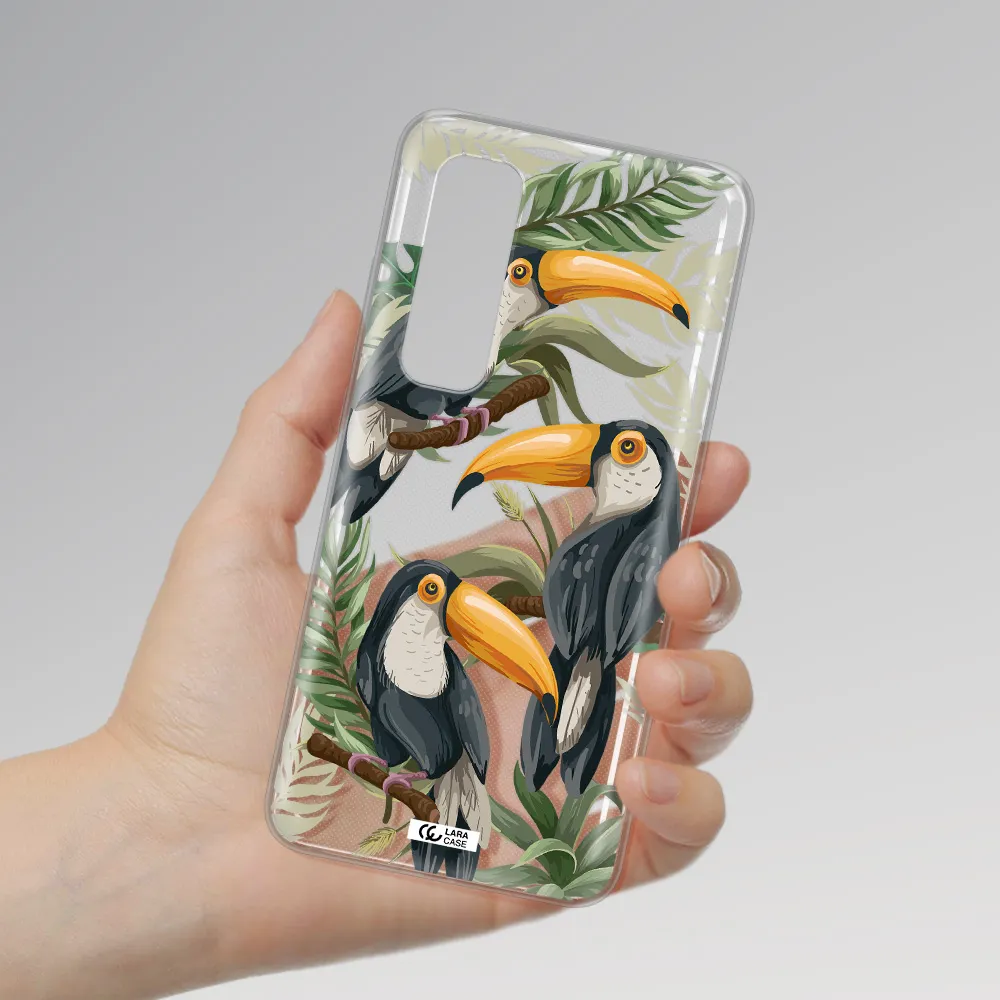 Tropical Bird Xiaomi Mi Note 10 Lite Clear TPU Case