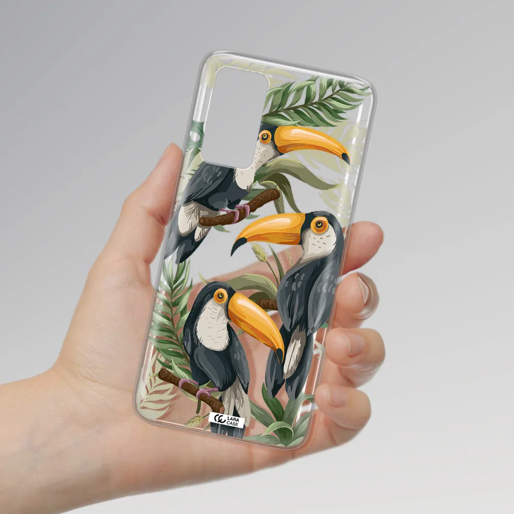 Tropical Bird Xiaomi Note 11 Pro Clear TPU Case