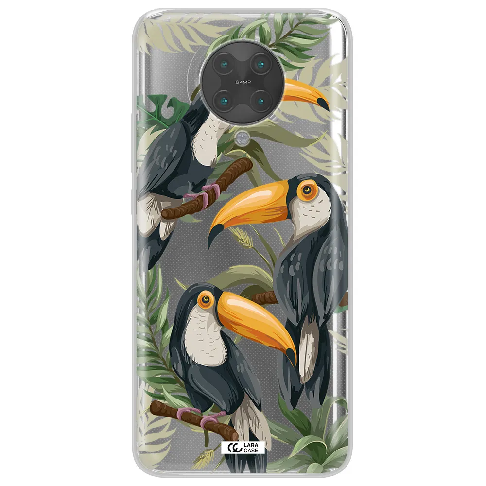 Tropical Bird Xiaomi Poco F2 Pro Clear TPU Case