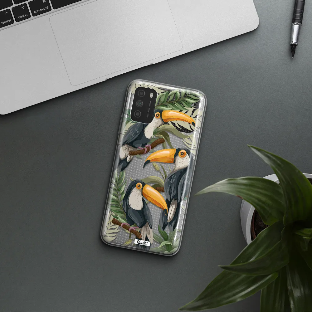 Tropical Bird Xiaomi Poco M3 Clear TPU Case