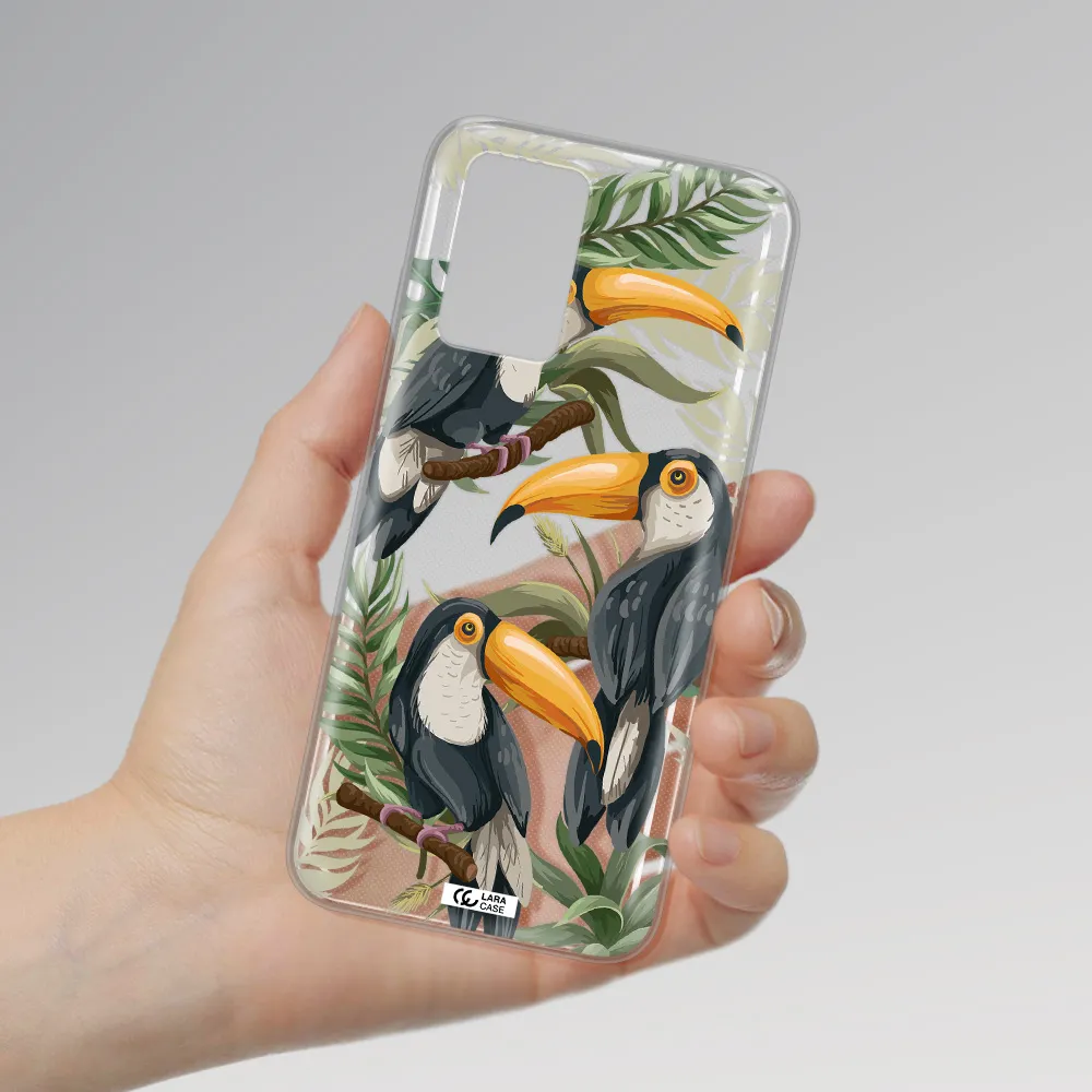 Tropical Bird Xiaomi Redmi 10 Clear TPU Case