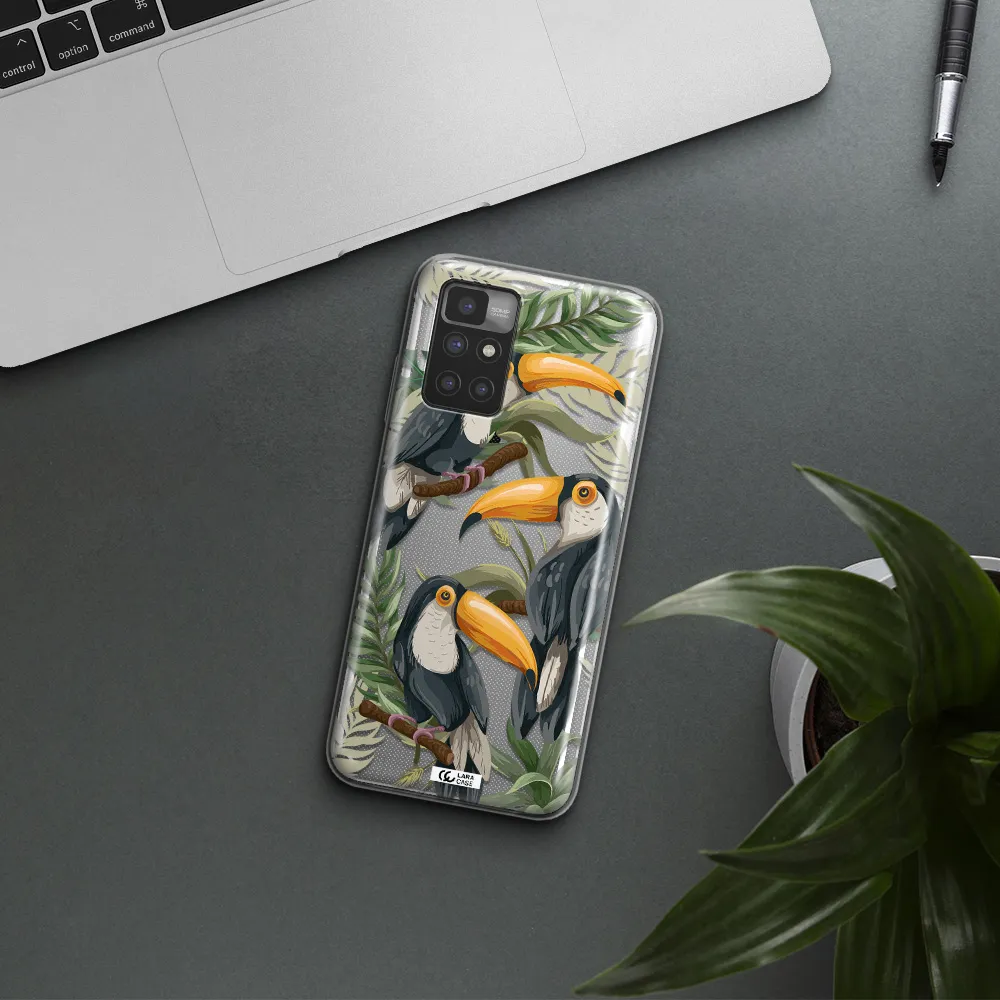 Tropical Bird Xiaomi Redmi 10 Clear TPU Case