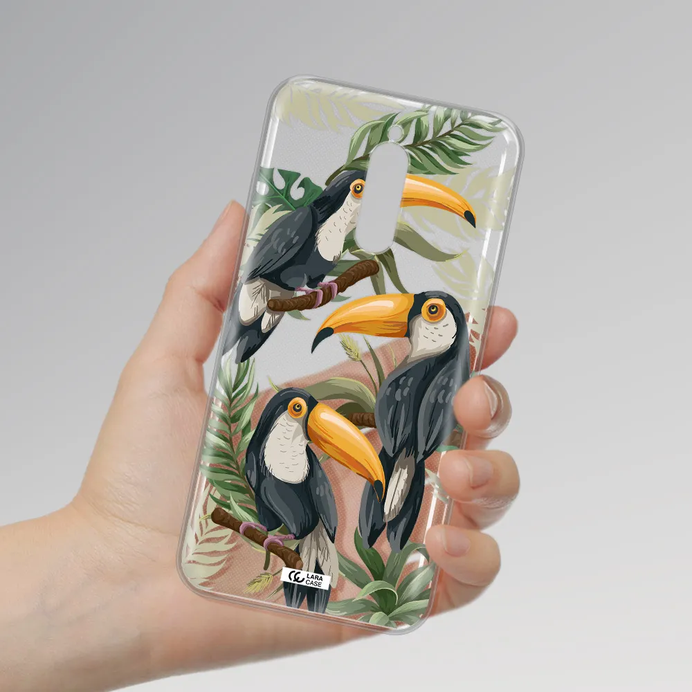 Tropical Bird Xiaomi Redmi 8 Clear Tpu Case