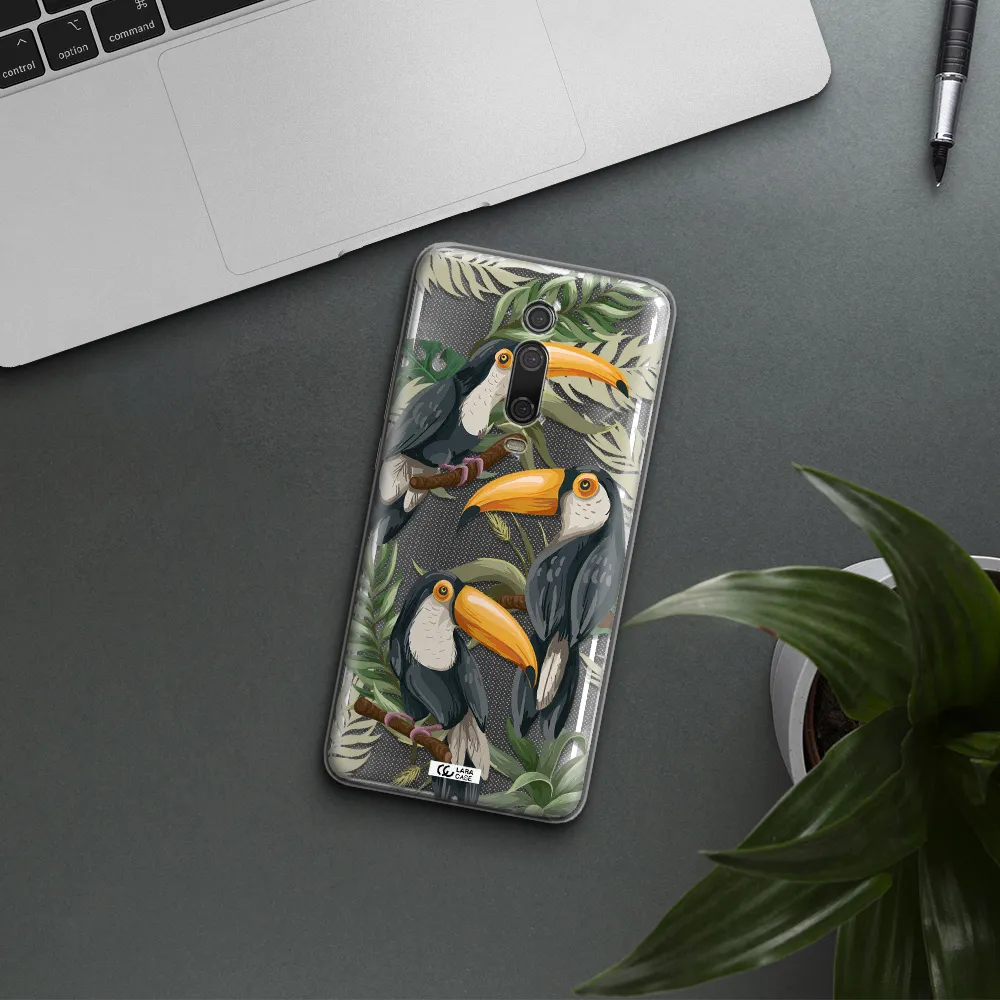 Tropical Bird Xiaomi Redmi K20 Clear Tpu Case