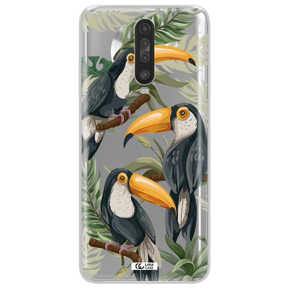 Tropical Bird Xiaomi Redmi K30 Clear TPU Case