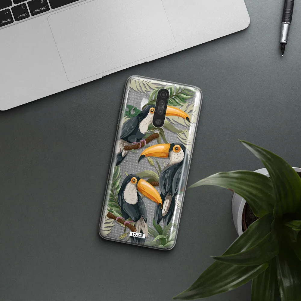 Tropical Bird Xiaomi Redmi K30 Clear TPU Case