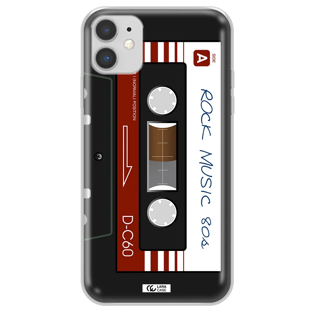 Ruck Music Cassette Apple iPhone 11 Clear TPU Case