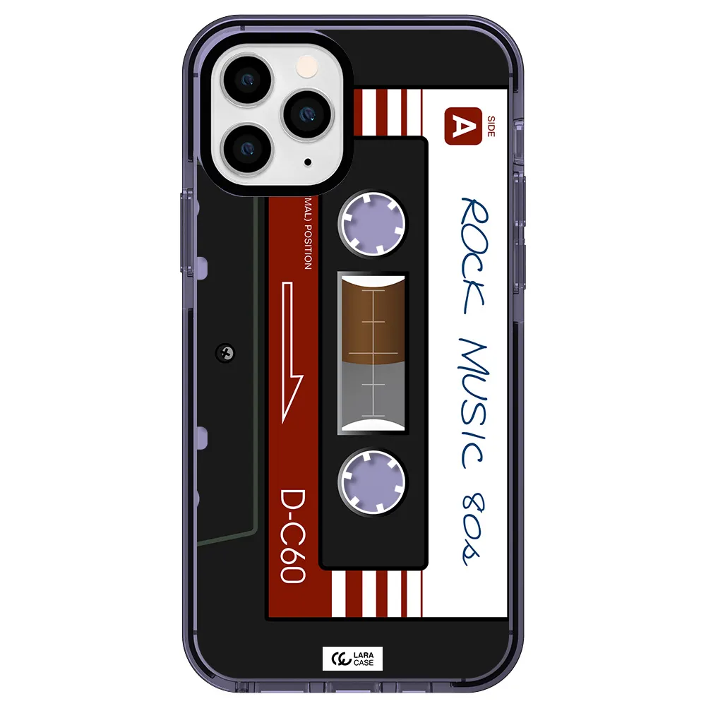 Ruck Music Cassette Apple iPhone 11 pro impact Lilac Case