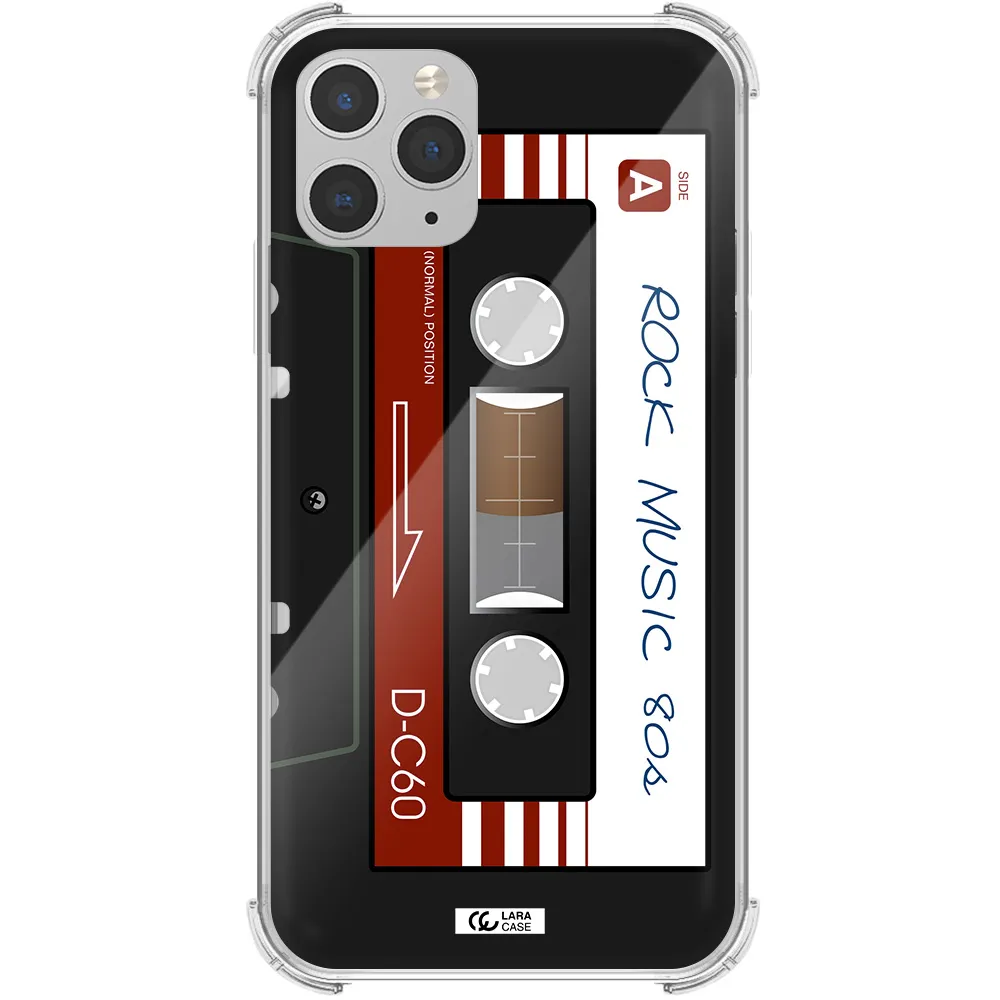 Ruck Music Cassette Apple iPhone 11 pro max Clear PC Case
