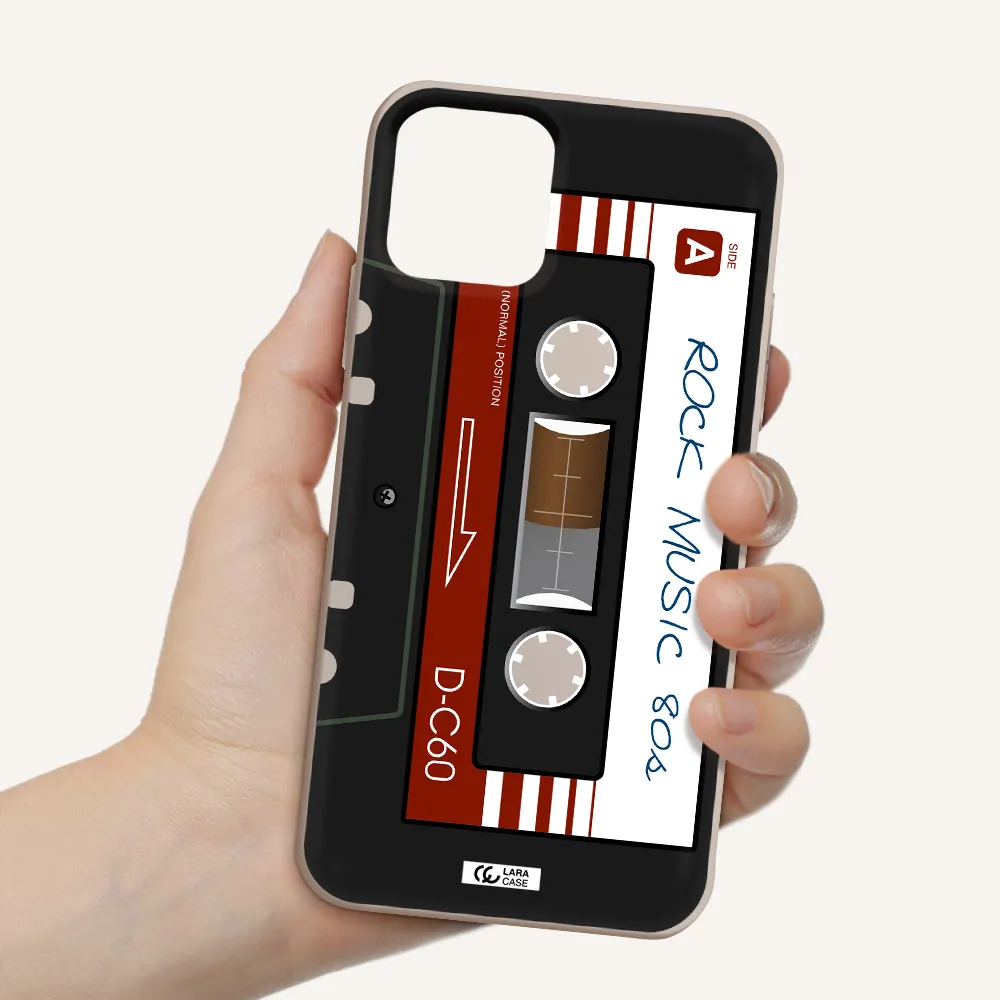 Ruck Music Cassette Apple iPhone 11 pro max Silicone Stone Case