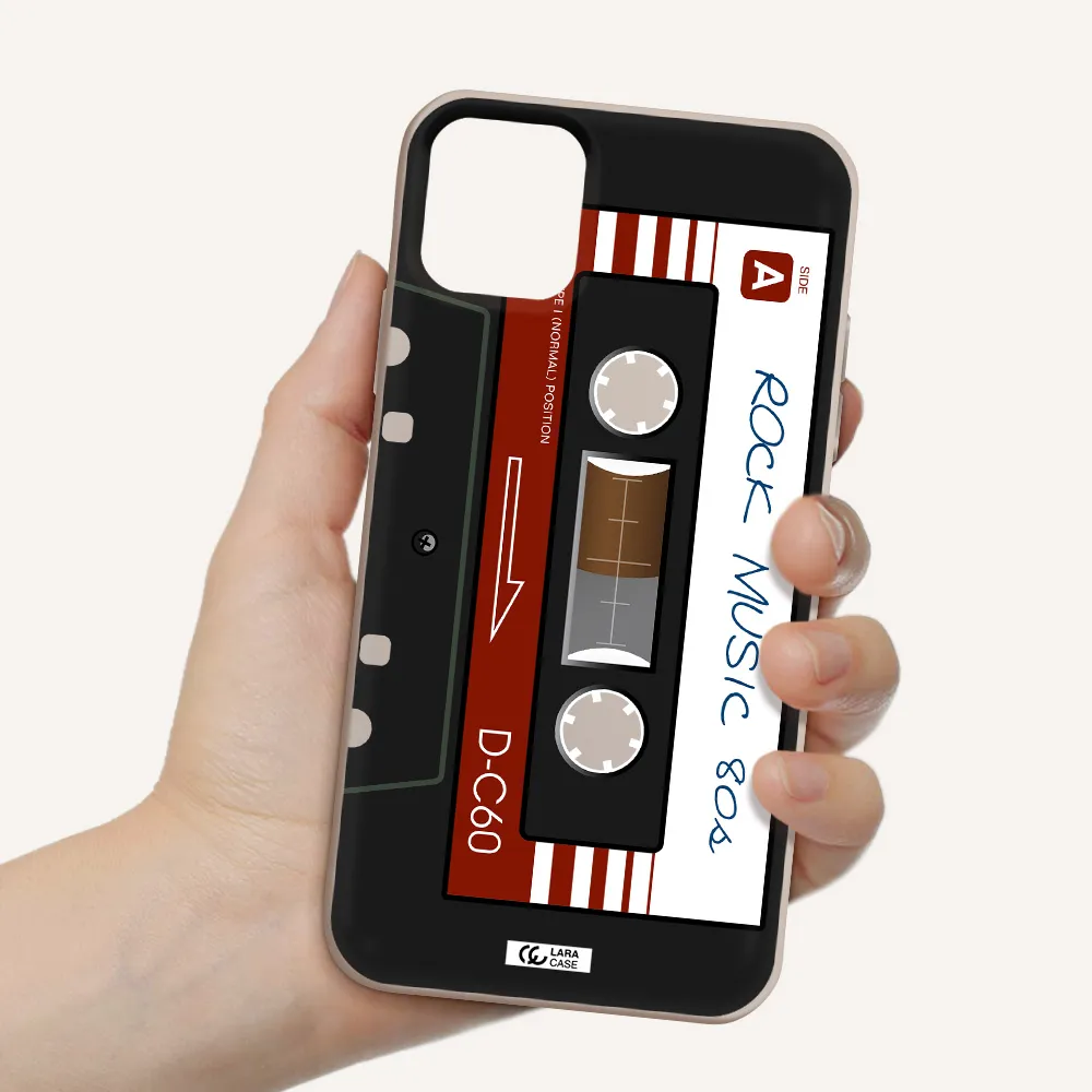 Ruck Music Cassette Apple iPhone 11 Silicone Stone Case