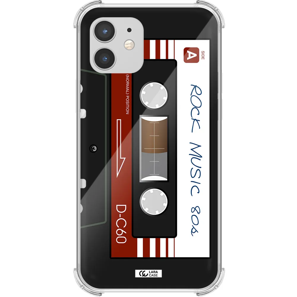 Ruck Music Cassette Apple iPhone 12 Clear PC Case