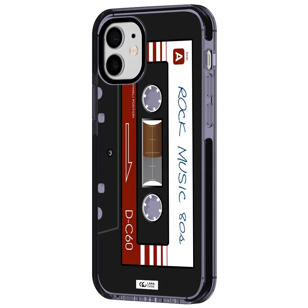 Ruck Music Cassette Apple iPhone 12 impact Lilac Case