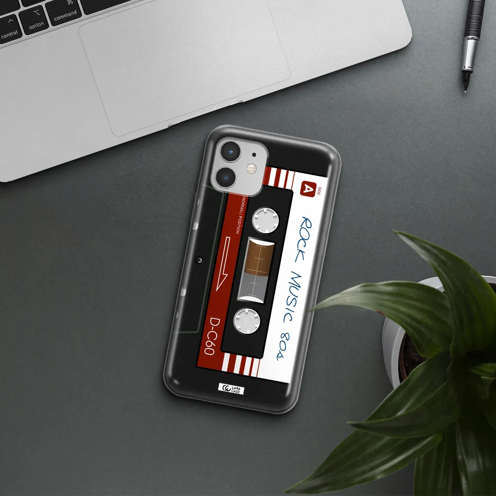 Ruck Music Cassette Apple iPhone 12 mini Clear TPU Case