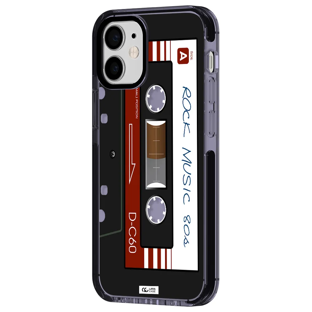 Ruck Music Cassette Apple iPhone 12 mini impact Lilac Case