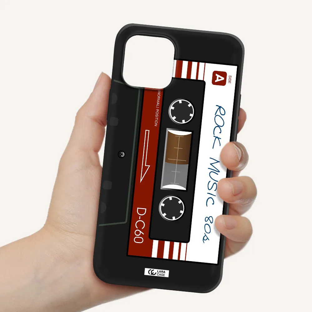 Ruck Music Cassette Apple iPhone 12 mini Silicone black Case