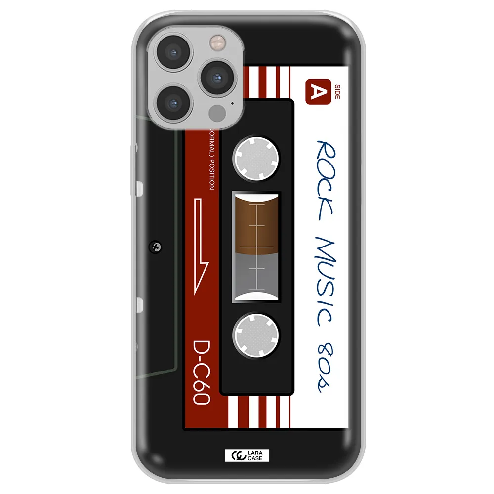Ruck Music Cassette Apple iPhone 12 pro max Clear TPU Case