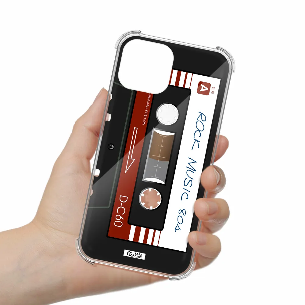 Ruck Music Cassette Apple iPhone 13 Clear PC Case