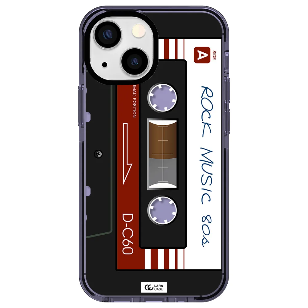 Ruck Music Cassette Apple iPhone 13 mini impact Lilac Case