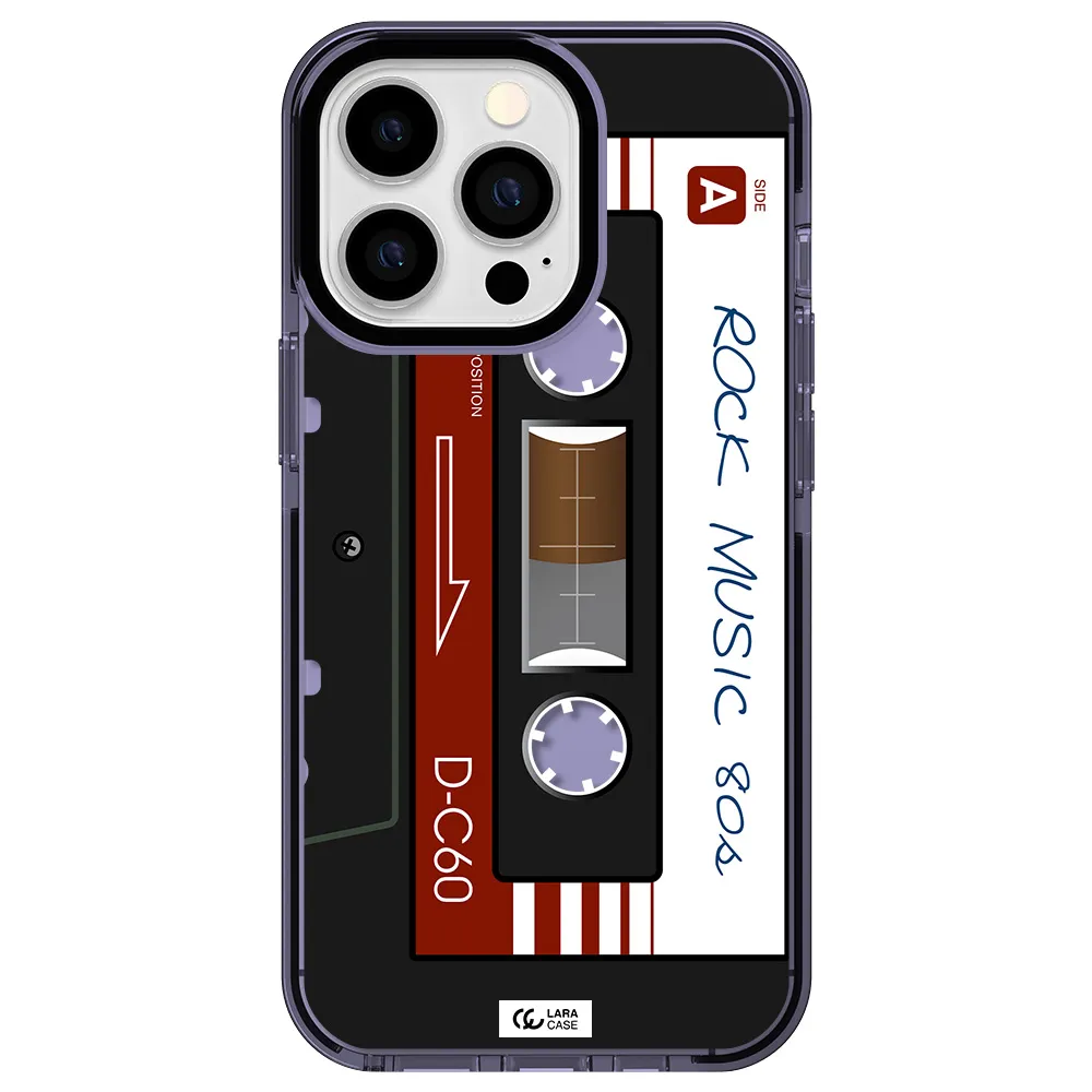 Ruck Music Cassette Apple iPhone 13 Pro impact Lilac Case
