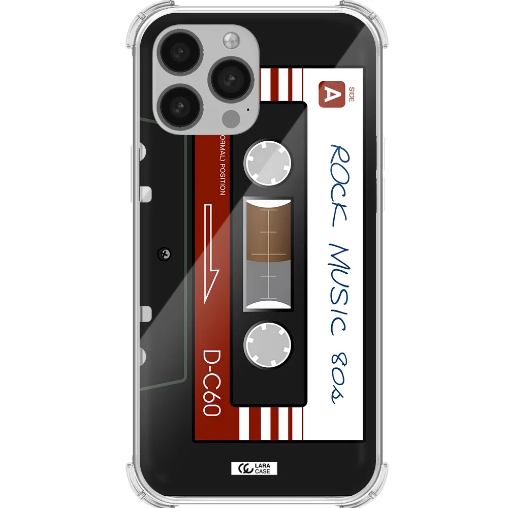 Ruck Music Cassette Apple iPhone 13 Pro Max Clear PC Case