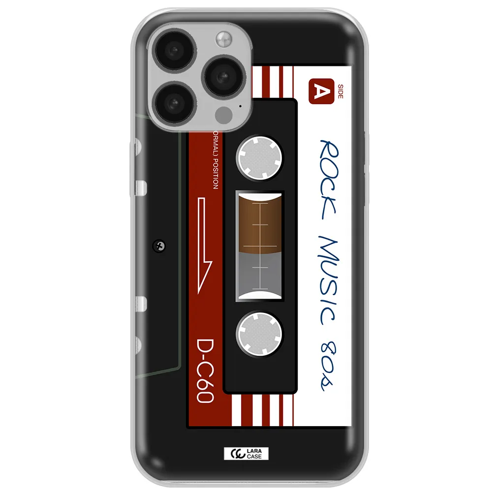 Ruck Music Cassette Apple iPhone 13 Pro Max Clear TPU Case