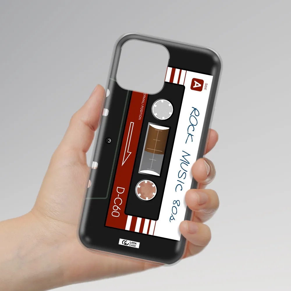 Ruck Music Cassette Apple iPhone 13 Pro Max Clear TPU Case