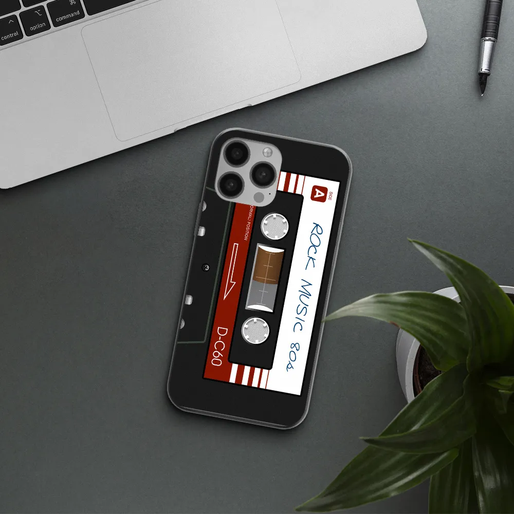 Ruck Music Cassette Apple iPhone 13 Pro Max Clear TPU Case