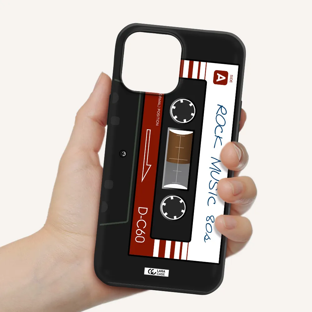 Ruck Music Cassette Apple iPhone 13 Pro Silicone black Case