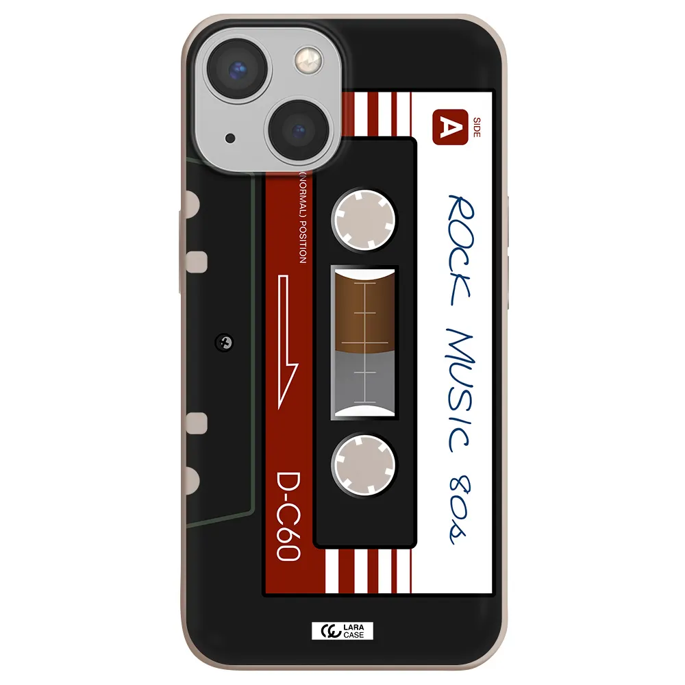 Ruck Music Cassette Apple iPhone 13 Silicone Stone Case